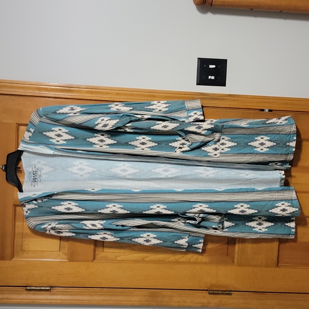 Crazy Train hooded duster